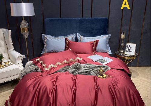 Chăn ga bộ lụa cao cấp T500