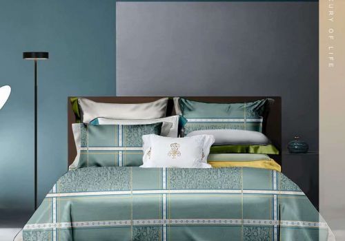 Vải tencel cao cấp họa tiết kẻ