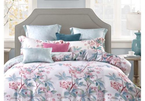 Tencel màu in hoa 40s