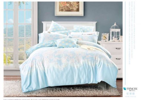 Tencel màu in hoa 60s