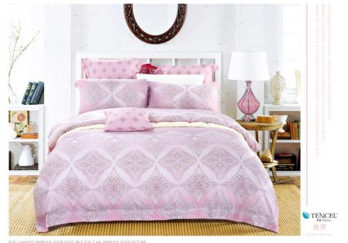 Tencel màu in hoa 60s