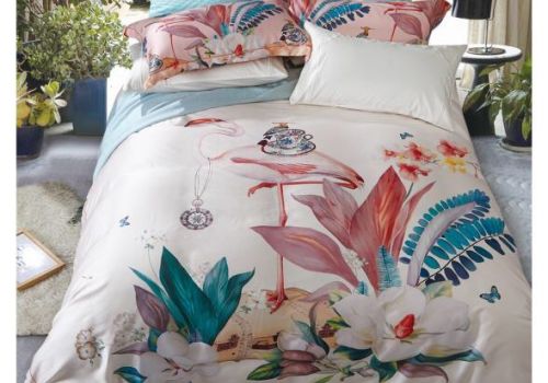 Tencel màu in hoa 60s