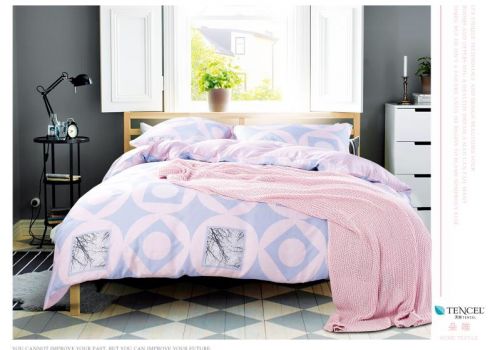 Tencel màu in hoa 60s