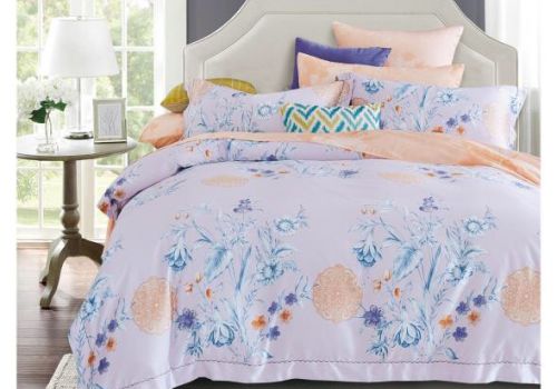 Tencel màu in hoa 60s