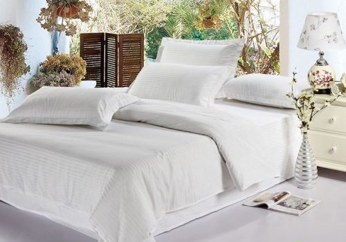 Vải khách sạn kẻ 1cm