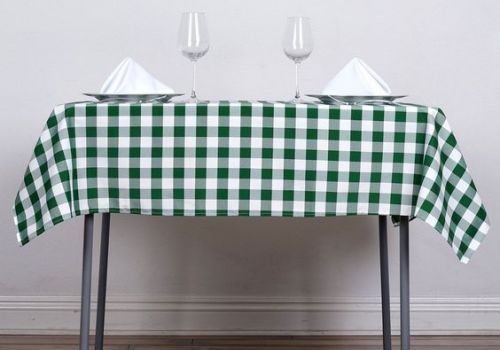 Khăn bàn họa tiết sẻ ô, kẻ sọc